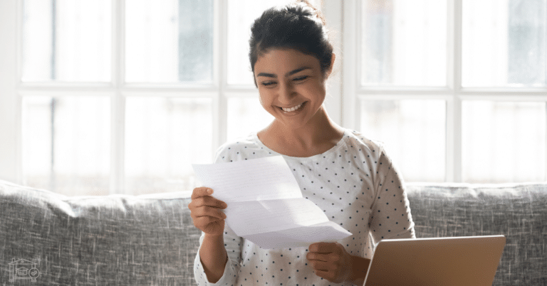 high school student getting accepted to university on ivy day